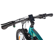 Электровелосипед Eltreco Ultra Max (Серо-зеленый)