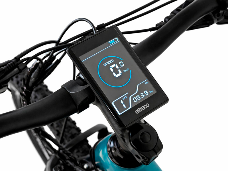 Электровелосипед Eltreco XT 600 Pro (Красно-черный)