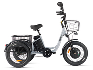 Электровелосипед Eltreco Porter Fat 700 (серебристый матовый)