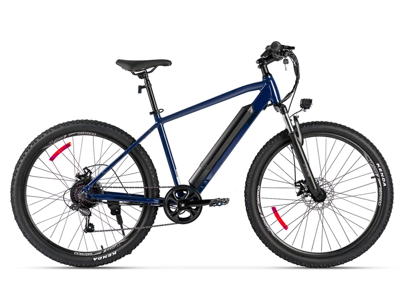 Электровелосипед Eltreco XT 600 Pro (синий матовый)